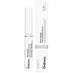 the ordinary multi-peptide lash and brow serum to promote the look of thicker , fuller , and healthier lash and brow 5ml