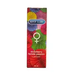 Strawberry female passion Lubricant_MAX LUBE