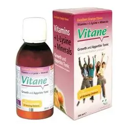 Vitane Vitamine And Minerals Orange Flavor