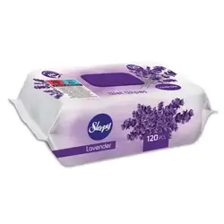 Sleepy Care Wet Wipes, Lavendar, 120 Sheets