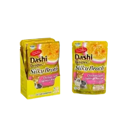 Inaba - Dashi Delights - Silky Broth Chicken with Salmon 6 pieces+1gift