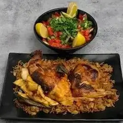 Half Grilled Chicken
