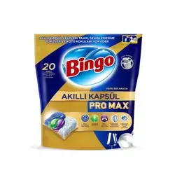 Bingo Akıllı Kapsül Pro Max Dishwasher Detergent – 20 Tablets