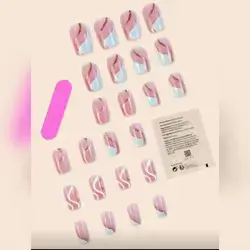 SHEIN 24pcs Natural, Delicate and Comfortable Nails