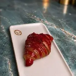 Red velvet croissant