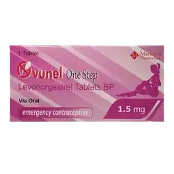 Ovunel One Step (Levonorgestrel 1.5mg) One Tablet _ Marksans Pharma