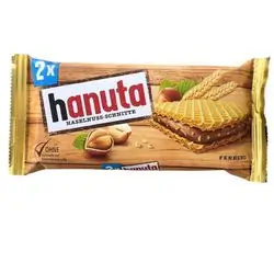 Hanuta 2 pcs bazelnuts with 44 g