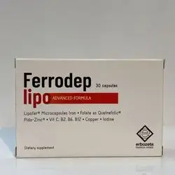 Ferrodep Food Supplement 30 Capsules