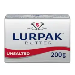 Lorbac unsalted butter 200 g