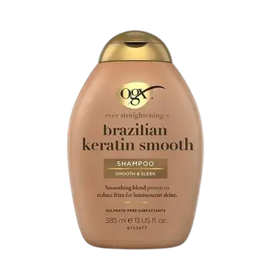 Ever Straightening + Brazilian Keratin Smooth Shampoo Smooth & Sleek 385ml _ ogx