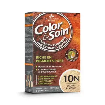 Color & Soin blond platin 10 N