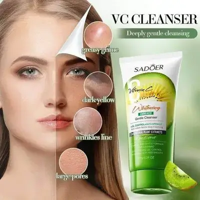 Sadoer Vitamin C Whitening Amino Acid Gentle Cleanser (150g).