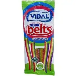 Vidal Jelly Rainbow Belts 100g