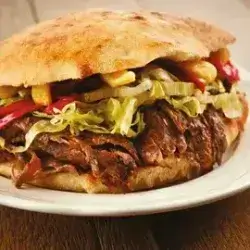 Beef Shawarma Burger