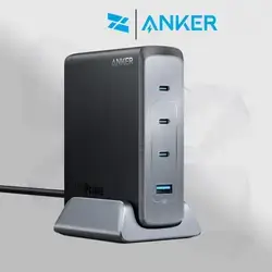 Anker Prime 240W GaN Desktop Charger (4 Ports) - Black