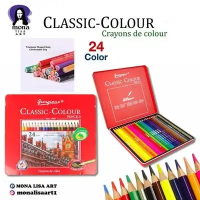 Classic colour pencil 24 colours