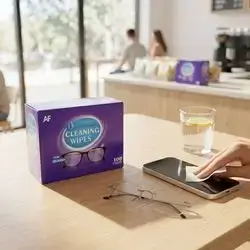 AF Pre-Moistened Cleaning Wipes for Glasses – 100 Wipes.