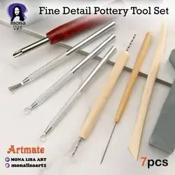 Fine detail pottery tool set-Artmate
