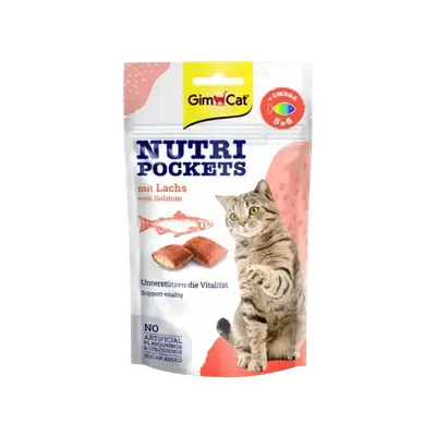 GimCat - Nutri Pockets - Salmon 60g