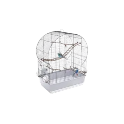Bird Cage – White & Blue