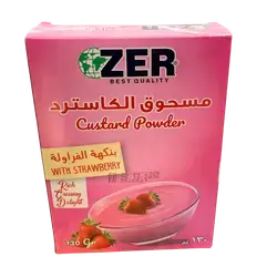 Zer Strawberry Custard Powder 130g