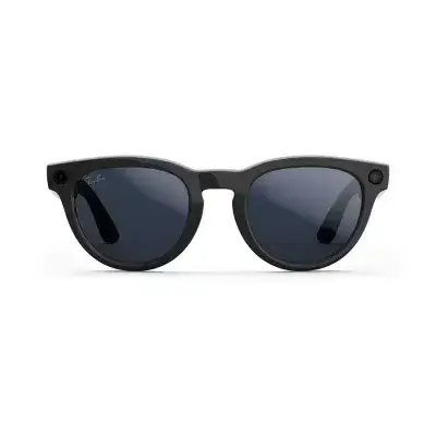 Ray-Ban Meta Headliner Smart Glasses (Gen 2) — Shiny Black with Transition Sapphire Lenses Size 51