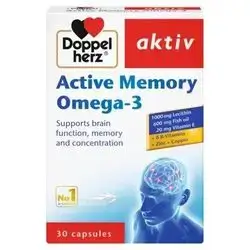 Active Memory Omega -3 (doppel herz)30capsul