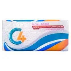 C4 Facial Tissue X600�
