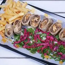 Meat Saj With Cheese