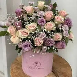 Flower Box With Custom Color