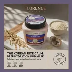 Face mud mask ( Korean rice)