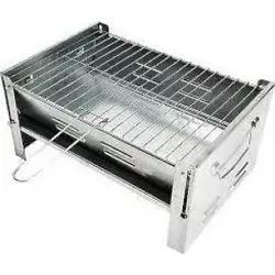 Mizan Portable Galvanized Folding Barbecue 40*27 Cm