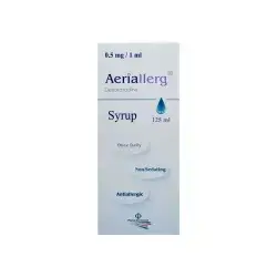 Aeriallerg 0.5mg Syrup 125 ml (Pharma International)