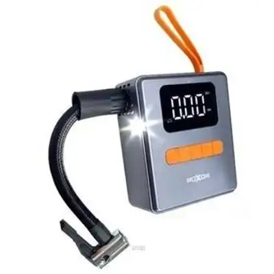Moxom Mini Battery Air Pump with Digital Display & LED Lighting - MX-AC03