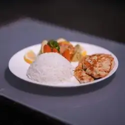 Chicken Steak Meal - Rice
