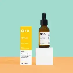 q+a peptide facial serum