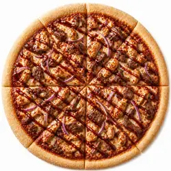 BBQ Meat & Chicken Pizza