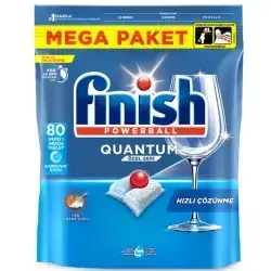 Finish Quantum Dishwasher Detergent – 80 Capsules