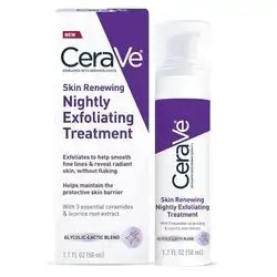 CeraVe Night Exfoliating Treatment (Glycolic + Lactic) 50ml