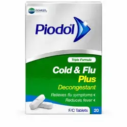 Piodol Cold & Flu plus Decongestant tablet