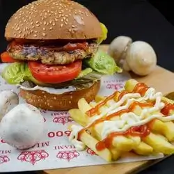 Double Chicken Burger