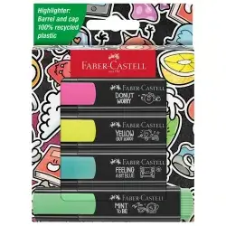 Faber Castell highlighter colors 4 pcs