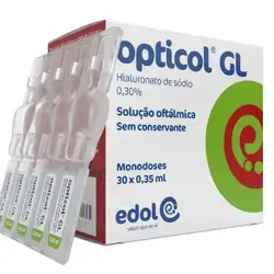 Opticol G.L Single dose Hyaluronic acid 0.3%