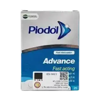 Piodol Advance 500mg 20 Tablets (Pioneer)