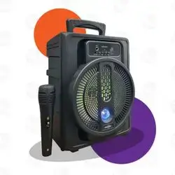 Wireless Bluetooth Speaker with Wired Microphone GTS-1671