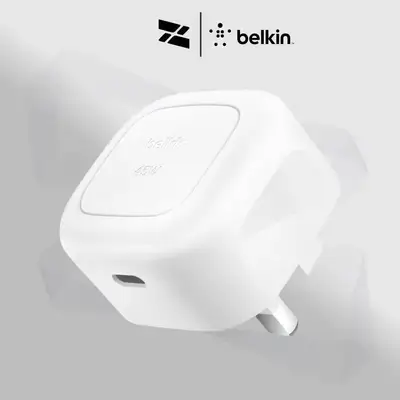 Belkin CUBE-Wall Charger 45W PPS White