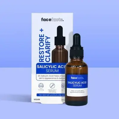 Face Facts Restore + Clarify Salicylic Acid Serum (30ml)