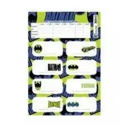 Keskin Color Batman Lesson Program 3-Piece Student Labels