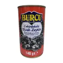 Burcu Seedless Black Olives 140g