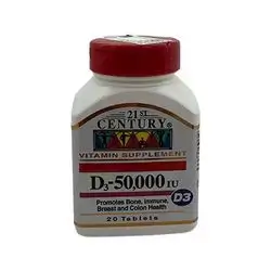 21 St Century D3 50,000 Iu